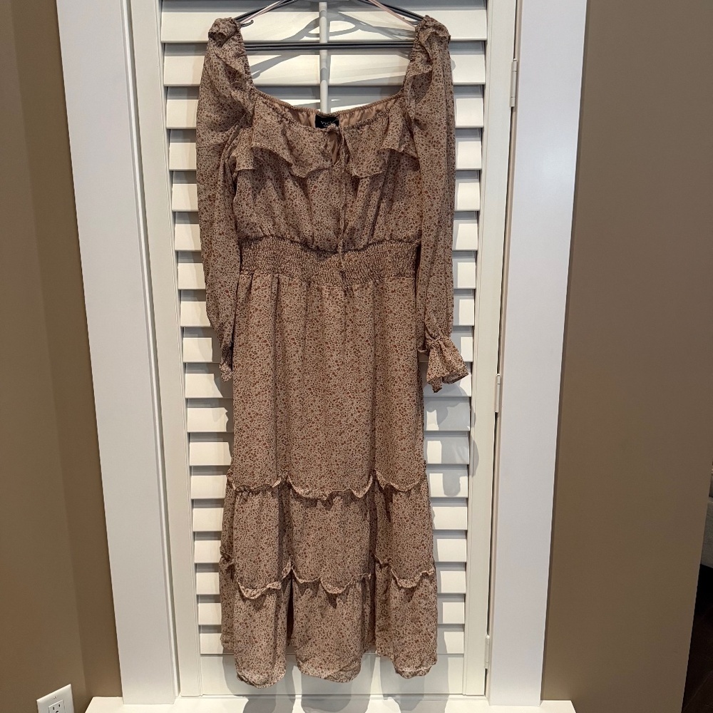 VICI Floral Bohemian Maxi Dress